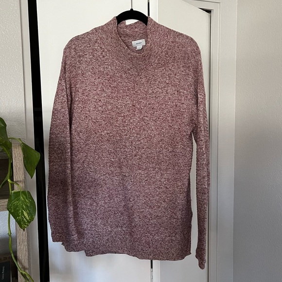 Old Navy Burgundy Turtleneck Sweater - Picture 1 of 4
